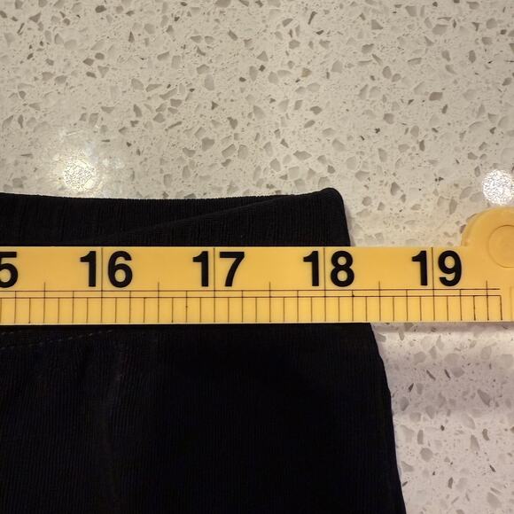 Chico’s Women Black Liquid Knit Wide Leg Pull-On Pants 3R XL Stretch Comfort - Picture 5 of 6